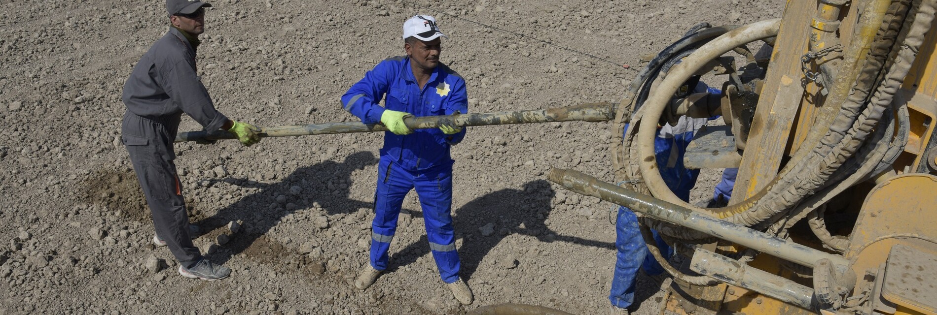 Seismic crew <span>in all Iraq</span>