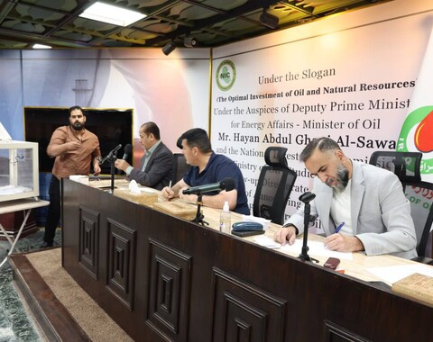 شركة الاستكشافات النفطية تشرف على توزيع 108 قطعة ارض لمنتسبي وزارة النفط