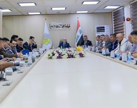 Oil Exploration Company holds its periodic meeting with the heads of the seismic crews