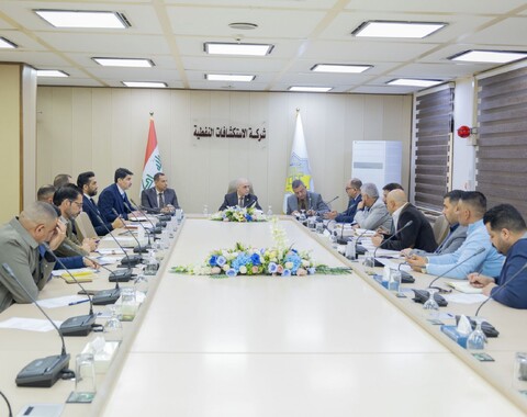 Director General of Oil Exploration Company Chairs Monthly Meeting of Seismic Crews Heads