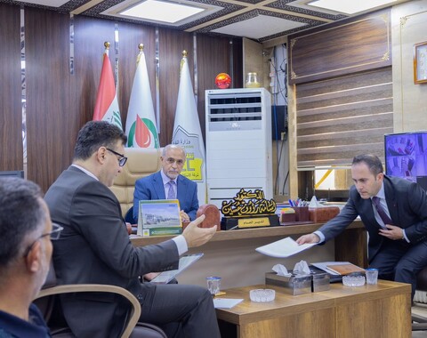 OEC Director General Meets a Delegation from Kar Oil Services Company