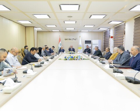 The Deputy of the Ministry of Oil for Upstream Affairs Praises the Efforts of Oil Exploration Company During an Expanded Meeting