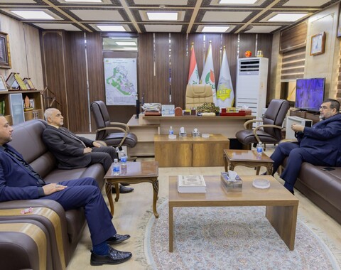 Director General of Oil Exploration Company Receives Director General of Oil Pipelines Company
