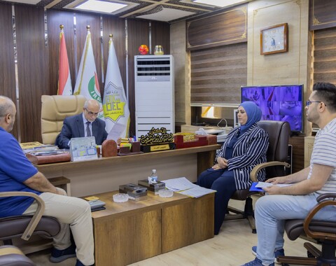 The Director General of Oil Exploration Company continues  holding periodic interviews with employees to enhance communication and respond to demands