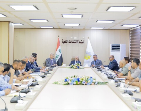 The Director General of Oil Exploration Company Chairs the Periodic Meeting of the Heads of the Seismic Crews