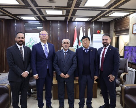 Director General of Oil Exploration Company Receives United Energy Group CEO to Discuss Developments in Al-Faw Exploration Block