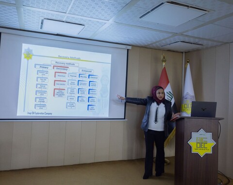 OEC Organizes Specialized Lecture Entitled “Advanced EOR Application”