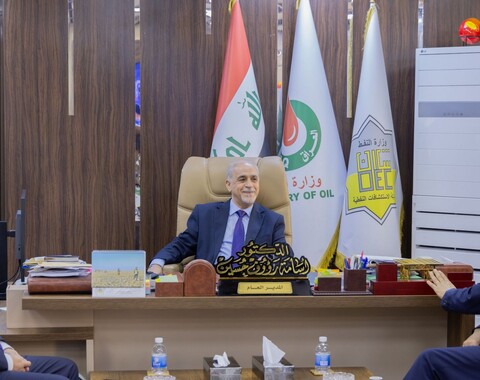 OEC Director General Receives a Delegation of Kuwait Energy Company..