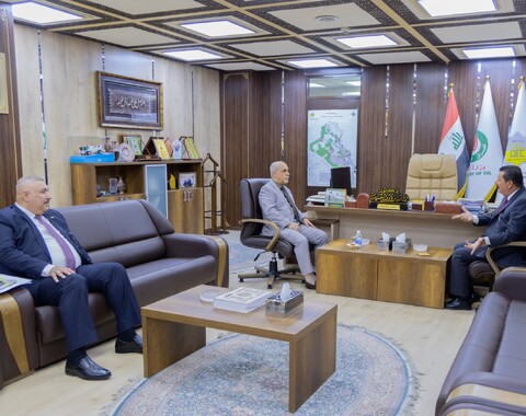 مدير عام شركة الاستكشافات النفطية يستقبل رئيس لجنة الاقتصاد والصناعة والتجارة في مجلس النواب العراقي